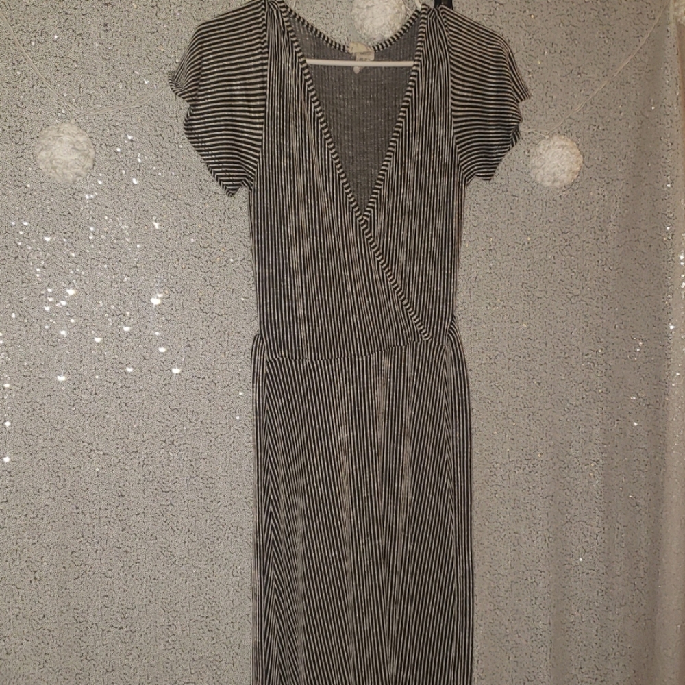 Striped Long Maxi Dress